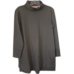 Isaac Mizrahi Live! SOHO Funnel Neck Long Sleeve